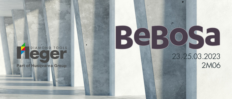 Heger diamond tools at bebosa 2023