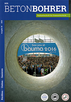 Heger in Der Betonbohrer Ausgabe 38/2016